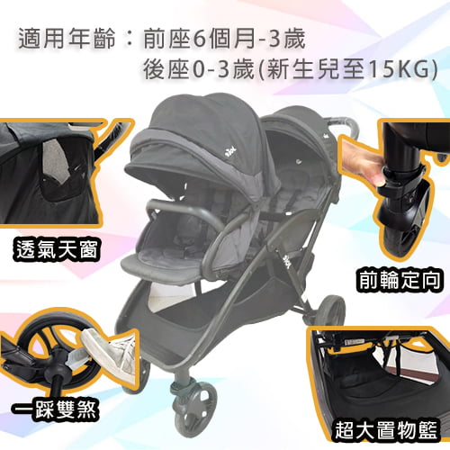 【奇哥 Joie】EVALITE DUO 雙人推車-租推車 (4)-4EHoq.jpg